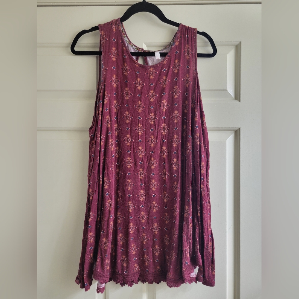 Xhileration Fall Peep Shoulder Long Sleeve